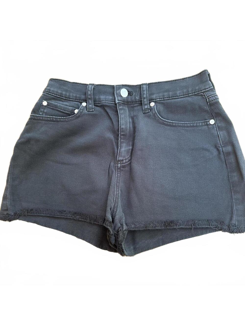 PINK Victoria’s Secret Black Cutoff Shorts